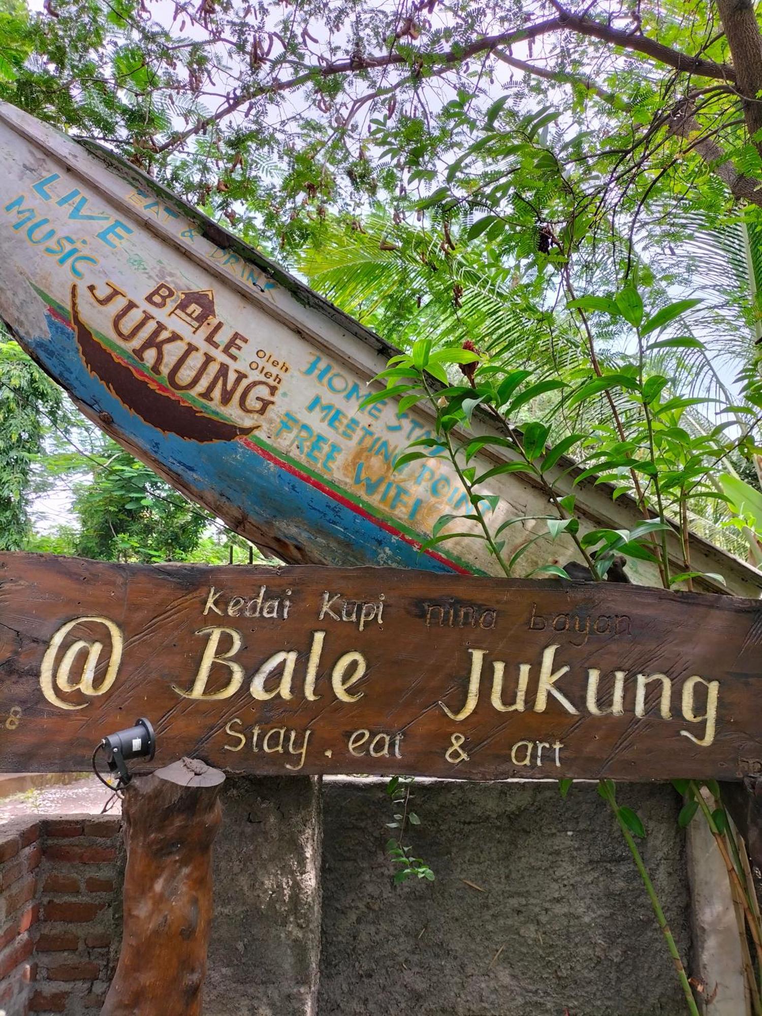 Bale Jukung Bed and Breakfast Tanjung  Eksteriør billede